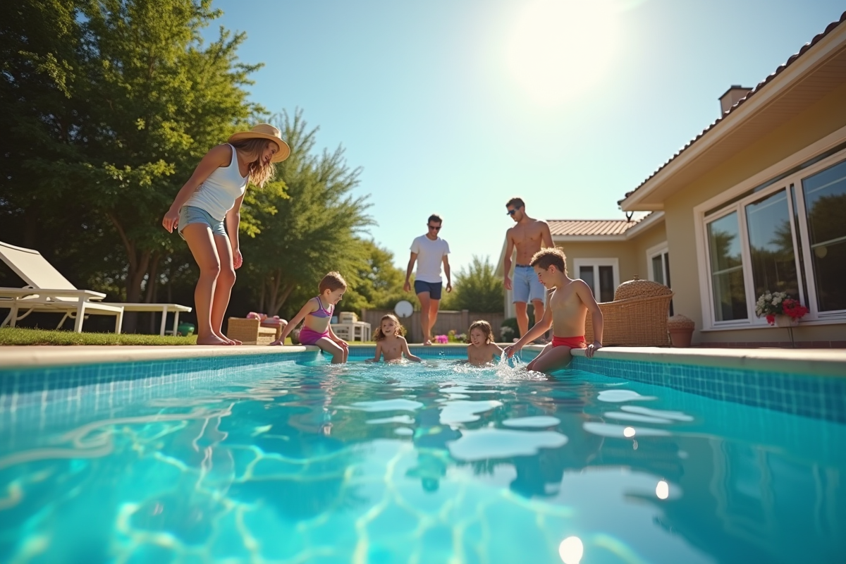 préparation piscine