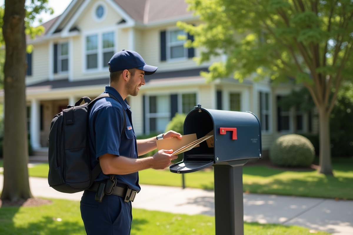 courrier déménagement