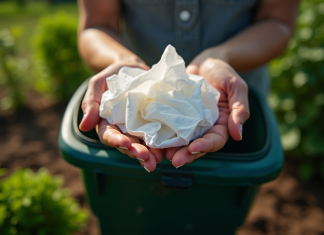 Compostage: Que faire des mouchoirs usagés? Astuces et conseils écologiques sur le compost